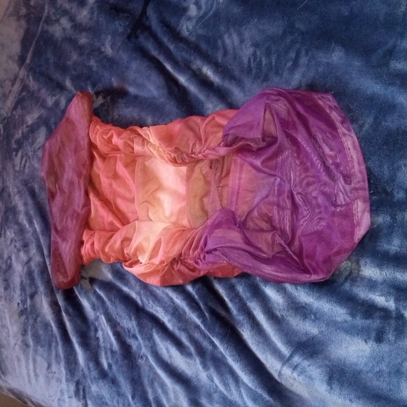 Ombre Ruched Dress - Picture 12 of 15